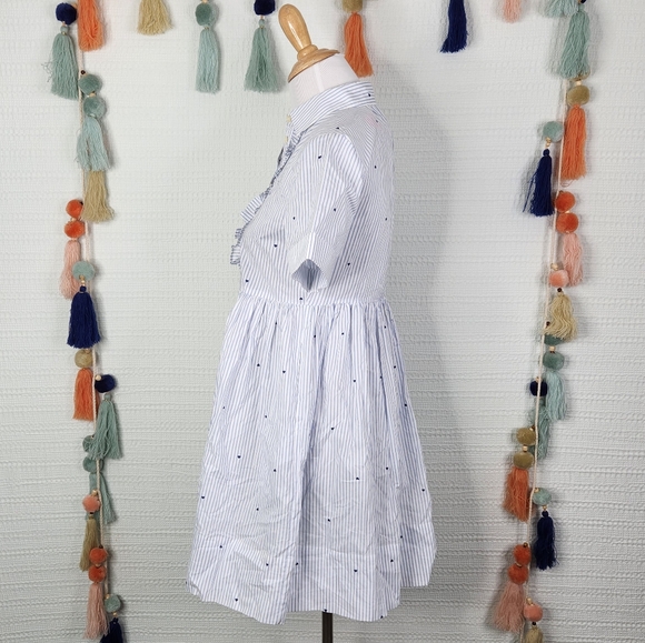 Kate Spade Micro Hearts Poplin Dress - Picture 3 of 8